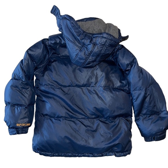 GAP Navy Warmest Down Puffer Jacket | Size 10 | EUC - Picture 2 of 6